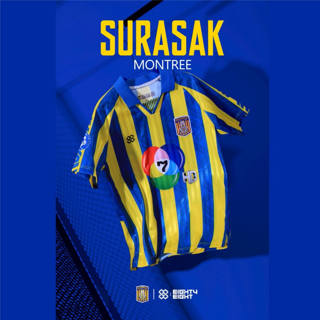 เสื้อบอล โรงเรียนสุรศักดิ์มนตรี แชมป์กีฬา 7สี ปี 2568 เสื้อผู้เล่น เสื้อประตู (ด้านหลังไม่มีเบอร์ มีเฉพาะชื่อโรงเรียน)