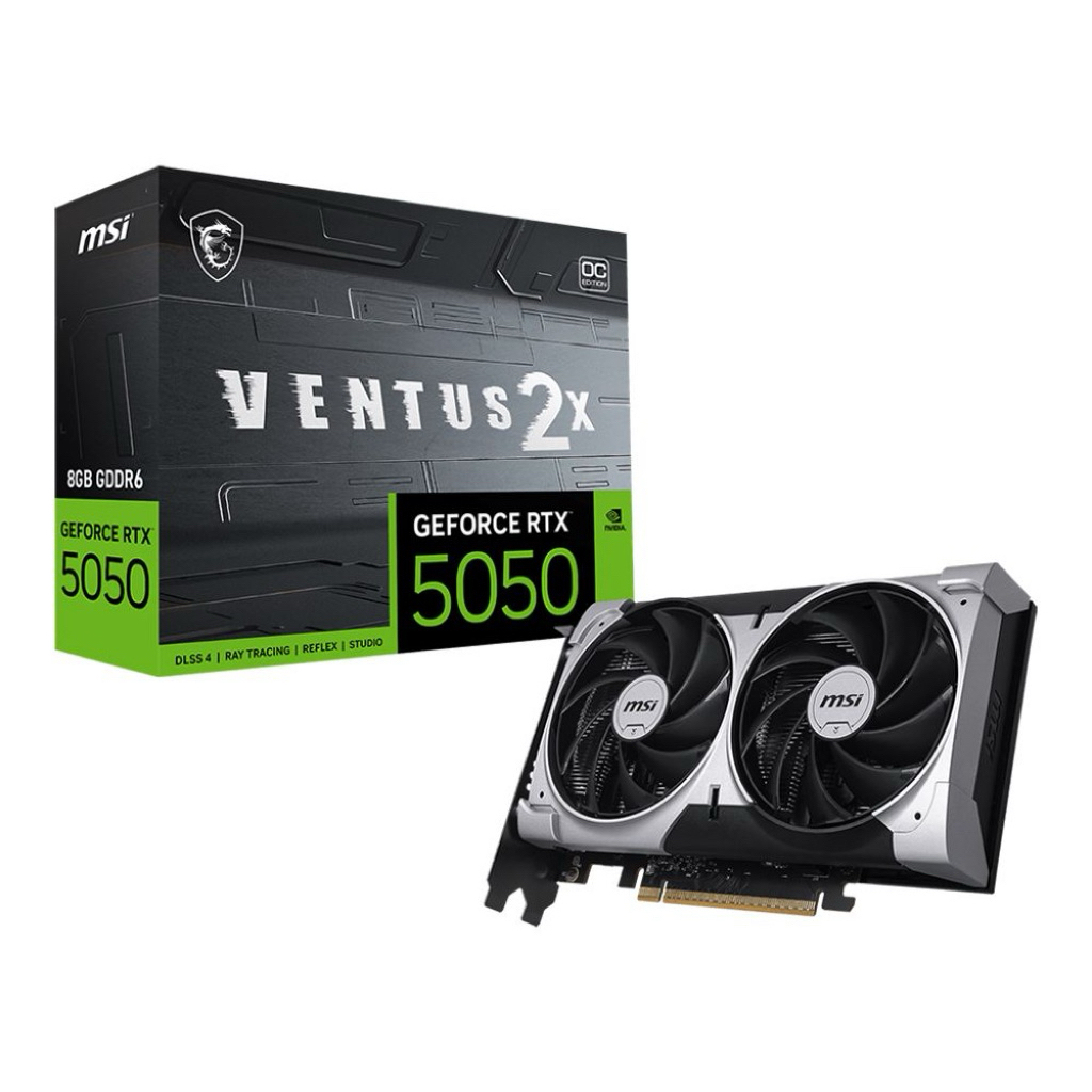 MSI RTX 5050 8G VENTUS 2X OC - 8GB GDDR6
