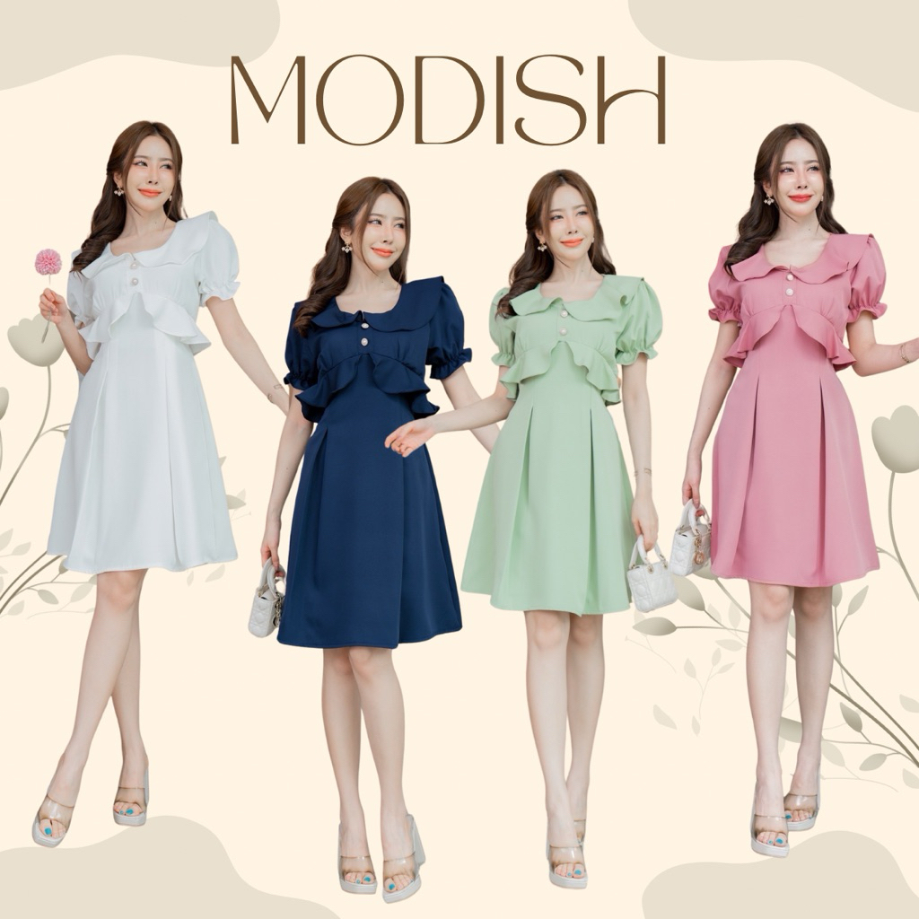 ella dress ป้าย modish