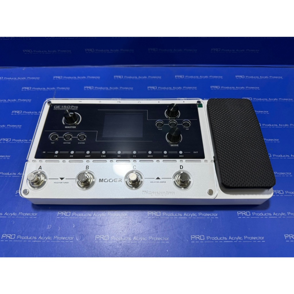 แผ่นอะคริลิค MOOER GE150 Pro , GE150 Pro Li Intelligent Multi Effects