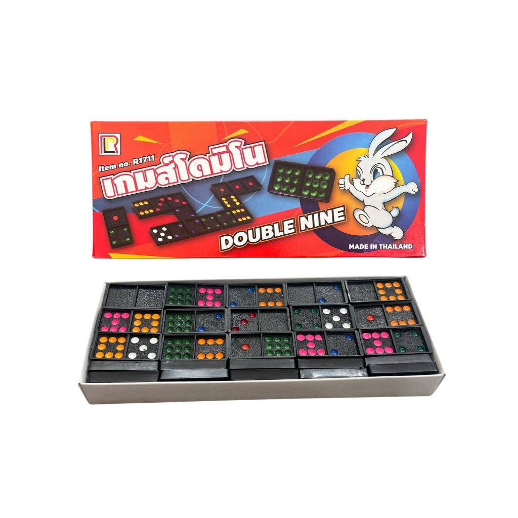 ของเล่นเด็ก เกมส์ดดมิโน่ DOMINO
