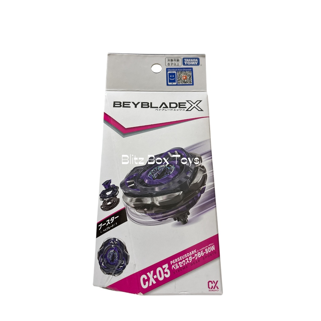 Takara Tomy BeyBlade X - CX-03 PerseusDark 6-80W