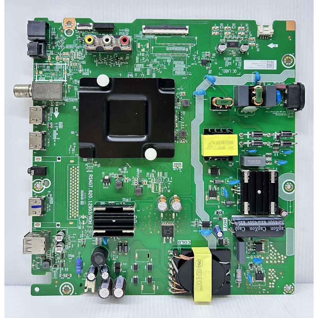 เมนบอร์ด HISENSE รุ่น 50E6K / 55A6100K / 55E6K พาร์ท RSAG7.820.12903/ROH ของแท้ถอด มือ2 เทสไห้แล้ว
