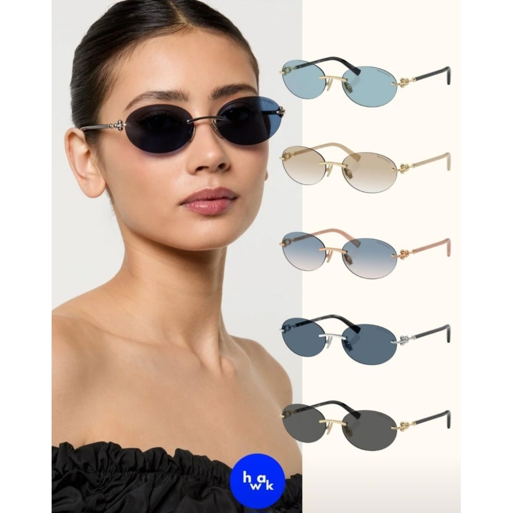 [ผ่อน0%/6-10ด.] แว่นกันแดด TIFFANY&CO. TF3104D ของแท้เท่านั้น อุปกรณ์ครบพร้อมประกัน ตามหารุ่นไหนสีไห