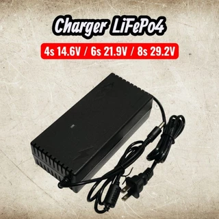 Charger สายชาร์จสำหรับแบตลิเธียมฟอสเฟต LiFePo4 5A. 4s14.6v / 6s21.9v / 8s 29.2v / 10s36.5v เต็มตัด