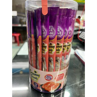 [กระปุก40ซอง] Catty Cat ขนมแมวเลีย 15gx40ซอง