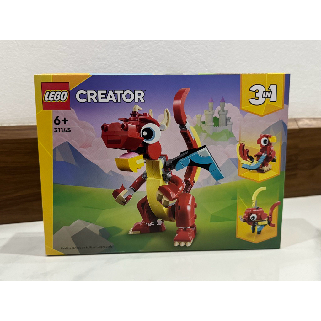 LEGO Creator 31145 Red Dragon 3in1 Animal