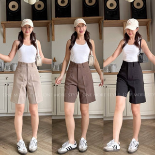 🔮ꫛꫀꪝ  c o ll e c t i o n 🔮กางเกง3ส่วนผ้าไมโครทรงสุภาพพร้อมส่…