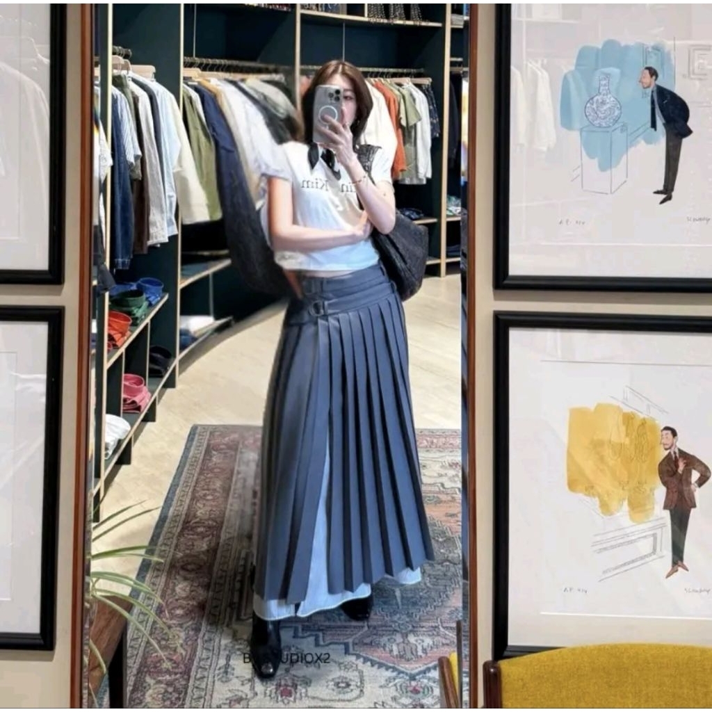 Studiox2 กระโปรงเกาหลี ไซส์ M