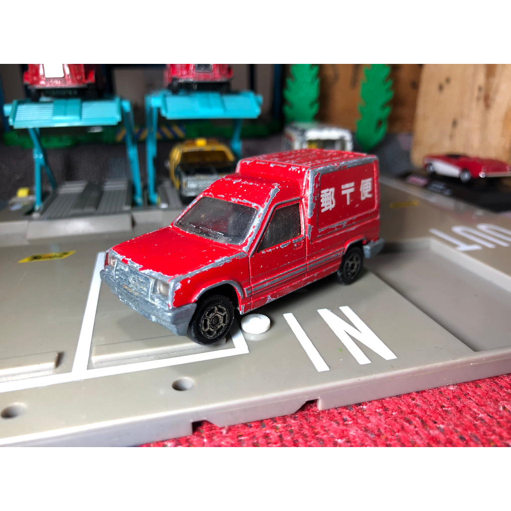 รถโมเดล(มือสอง) งาน MAJORETTE No.233  Renault Express Red - Japan Post Mail Van  1:53