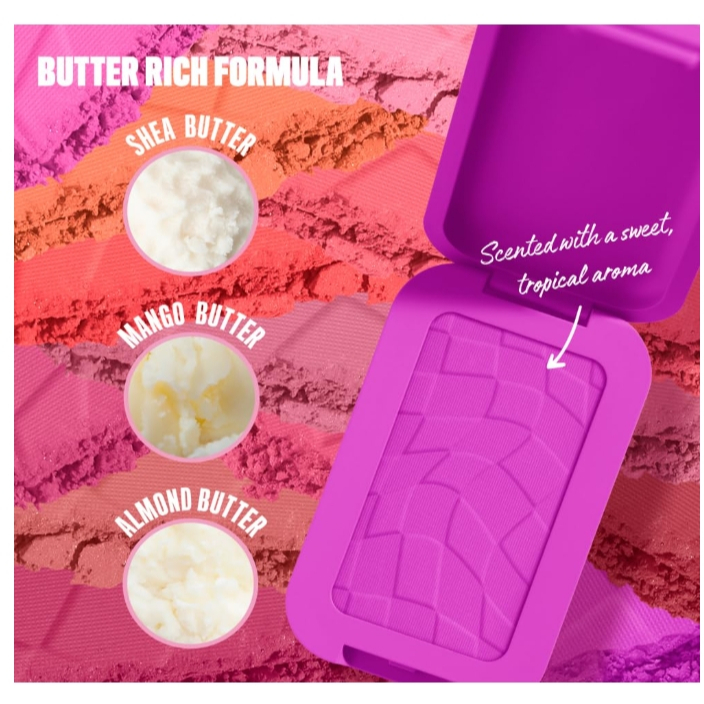 ของแท้ NYX PROFESSIONAL MAKEUP Buttermelt Powder Blush ติดทนนาน 12 ชม. Vegan blush