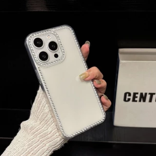 เคสโทรศัพท์ For iPhone 13 11 17 16 pro max Case Air For iPhone 15 14 12 13 pro max เพชร แวววาว เคสโทรศัพท์ แฟชั่น INS