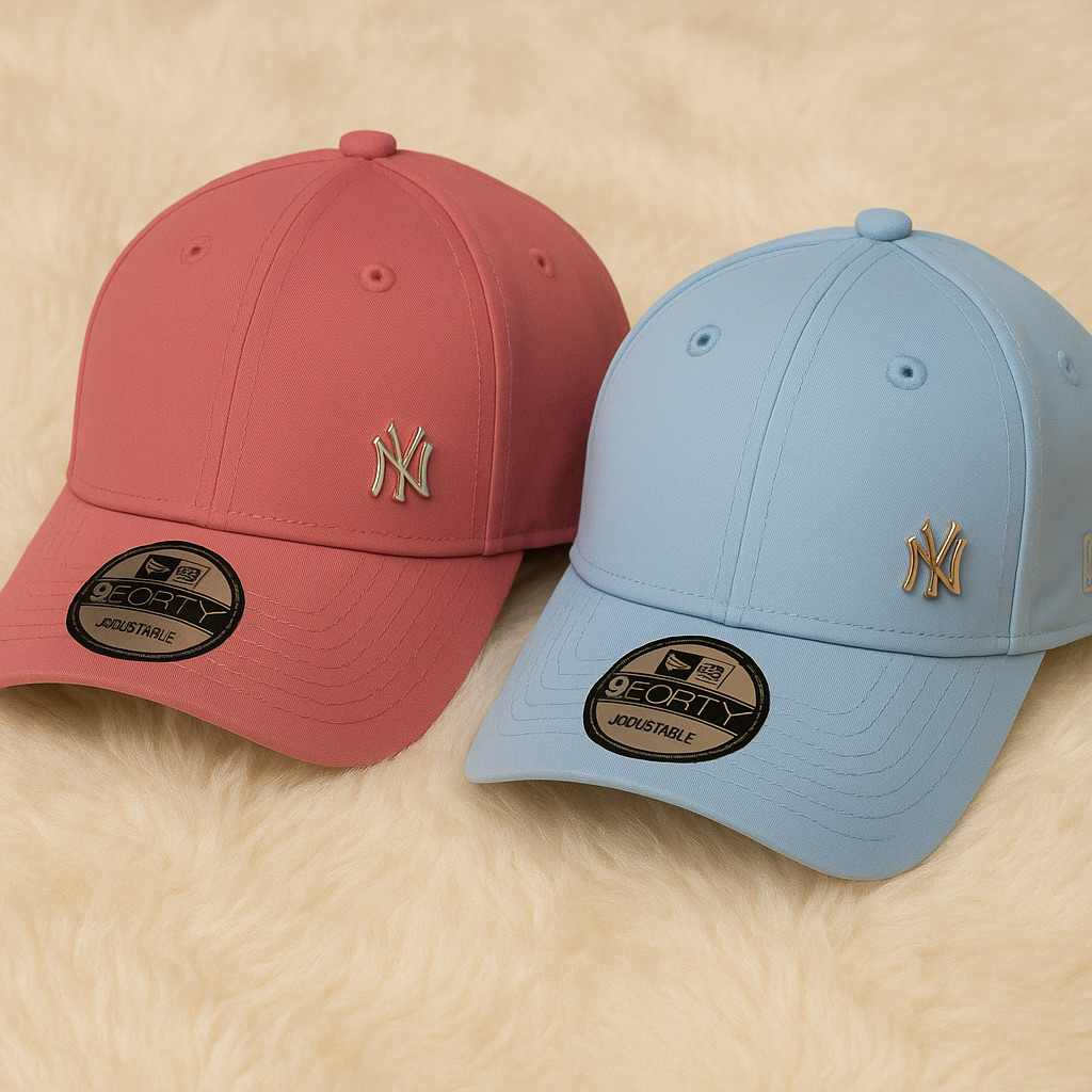New Era 9forty Mini Metal Cap (Blue / Pink)