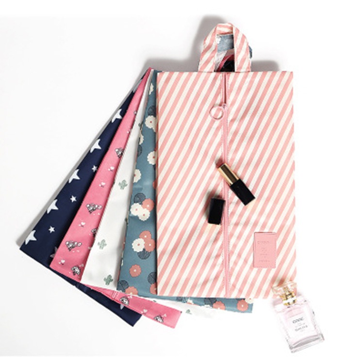 กระเป๋าใส่รองเท้า กีฬา  ถุงจัดระเบียบรองเท้า Shoe bag ขนาดใหญ่  กันน้ำกันฝุ่น พร้อมช่องใส่เห็นของในถุง