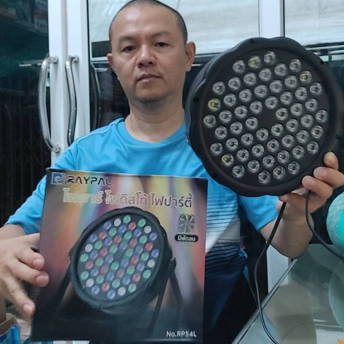 ไฟพาร์ ไฟดิสโก้ ไฟปาร์ตี้ Disco Light PAR 18 - 2006 LED RGB / PAR 36 - 1147 / PAR 54 - 1148 LED RGB 