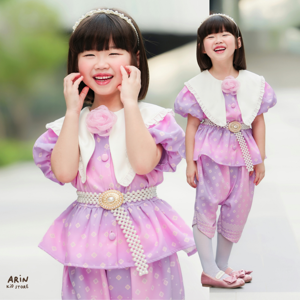 ชุดไทยเด็ก รุ่นTA ของแบรนด์Arin Kids อริน คิดส์ - รูปที่ 6