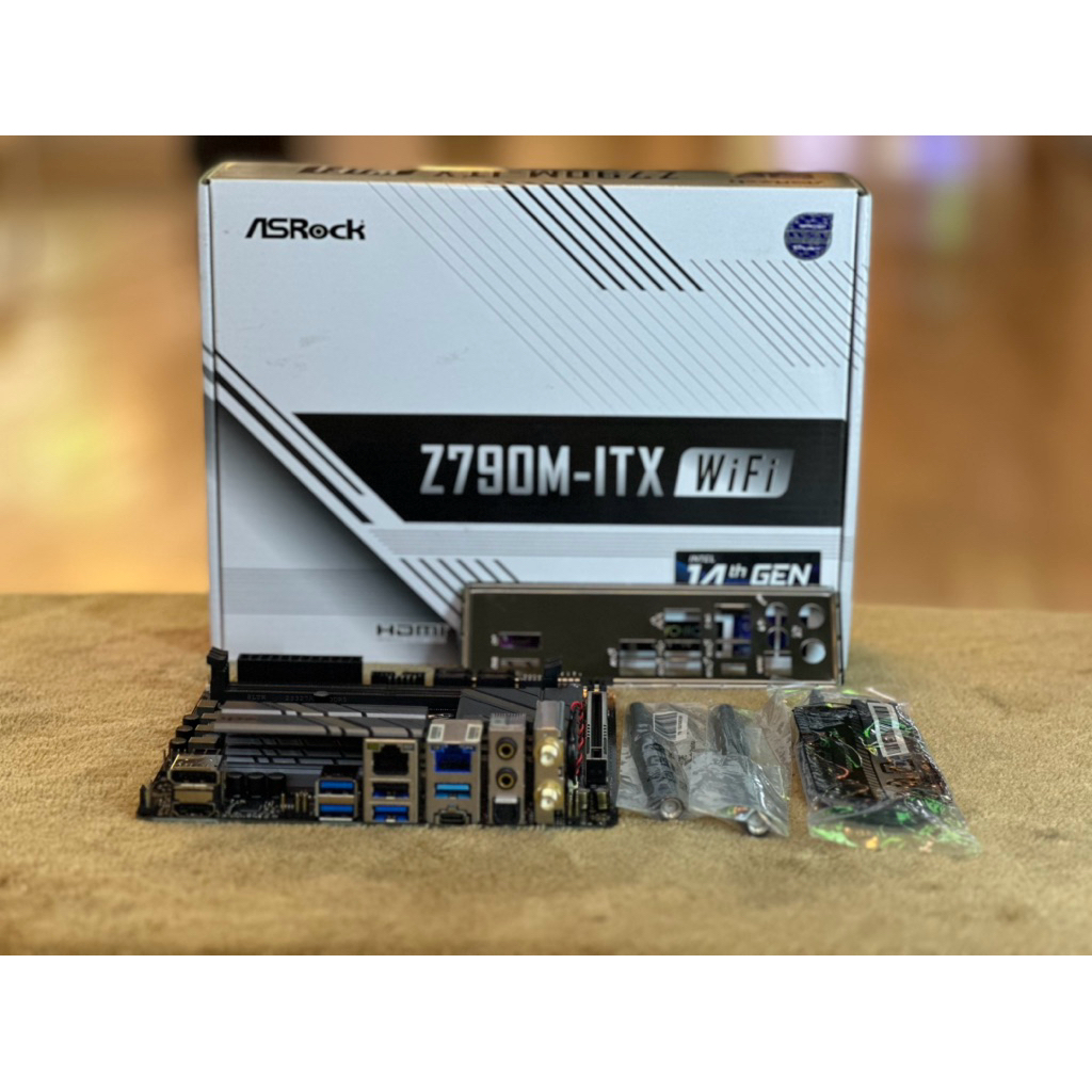 MAINBOARD (เมนบอร์ด) ASROCK Z790M-ITX WIFI (SOCKET LGA 1700) (MINI-ITX)