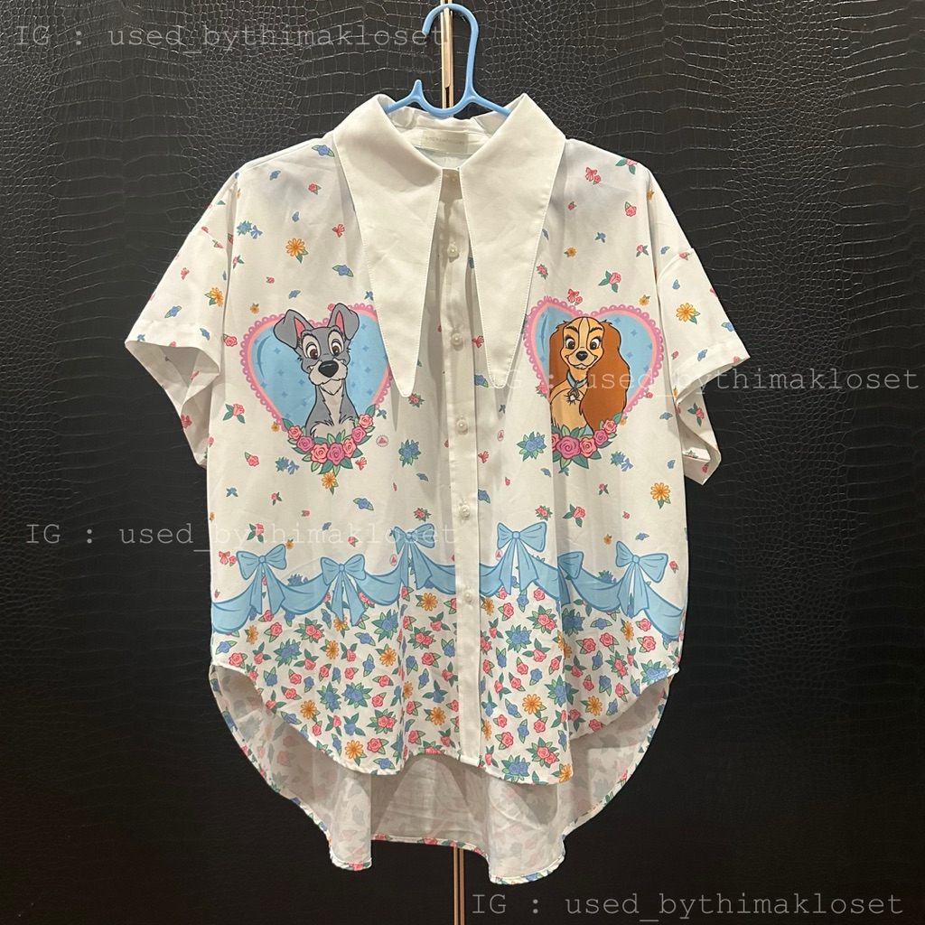 [Used like new✅] Endless Holiday Tokyo Summer Shirt Sweetheart Lady and the tramp