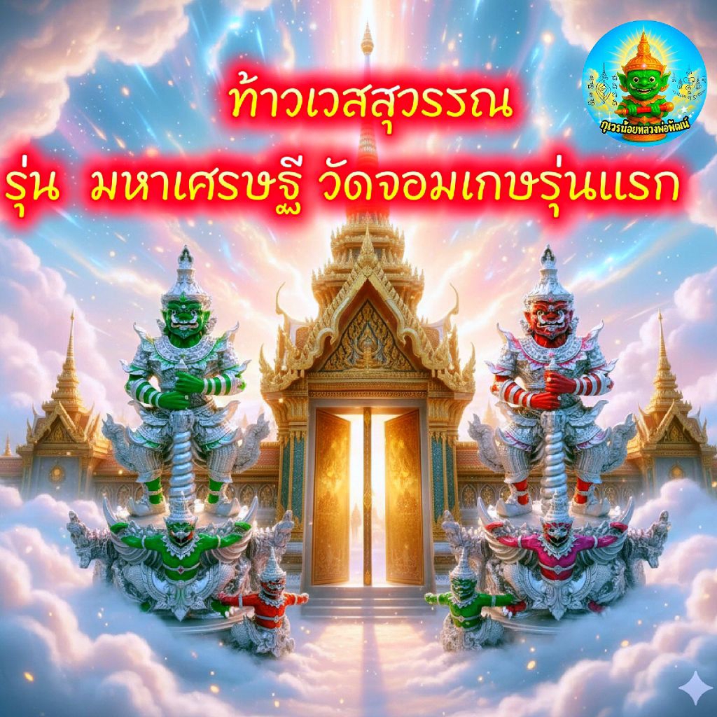 ท้าวเวสสุวรรณ รุ่น มหาเศรษฐี วัดจอมเกษรุ่นแรก