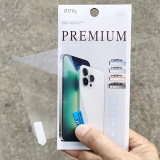 ✨ ฟิล์มกันรอยด้านหลัง สำหรับ iPhone 17 Pro / 17 Pro Max ฟิล์มใส กันรอยด้านหลังไอโฟน17 iPhone17ProMax