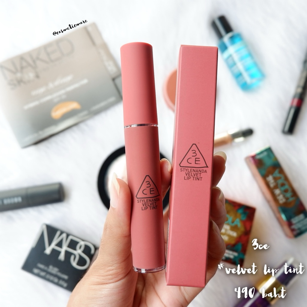 พร้อมส่ง! [ป้ายไทย] ❤️ 3ce velvet lip tint 4g สี cashmere nude/bitter hour/taupe/definition