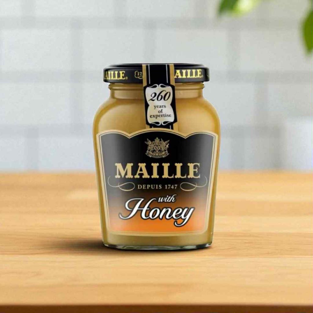 มัสตาร์ดผสมน้ำผึ้งจากฝรั่งเศษ MAILLE Honey Dijon Mustard 200g
