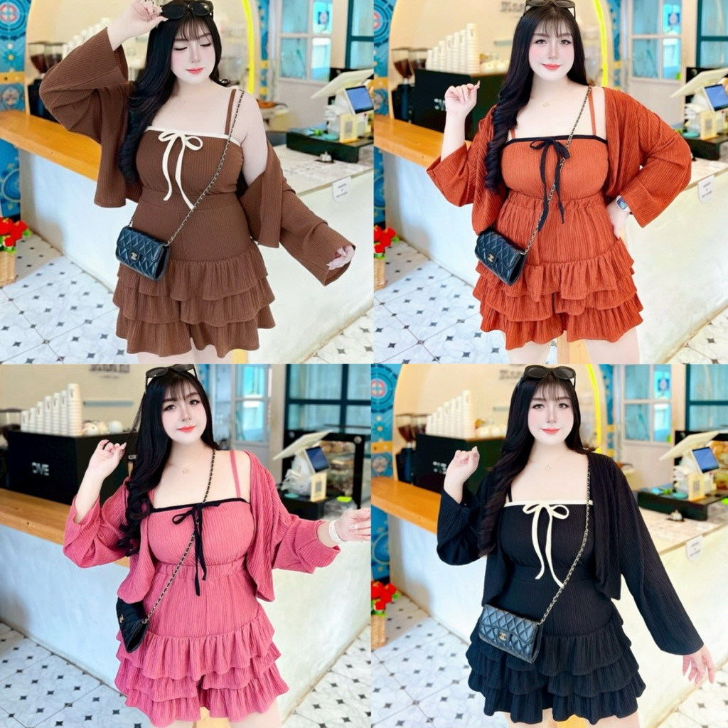 ชุดสาวอวบอ้วนแซ่บๆใส่เที่ยวกลางคืน อก 42-60 นิ้ว