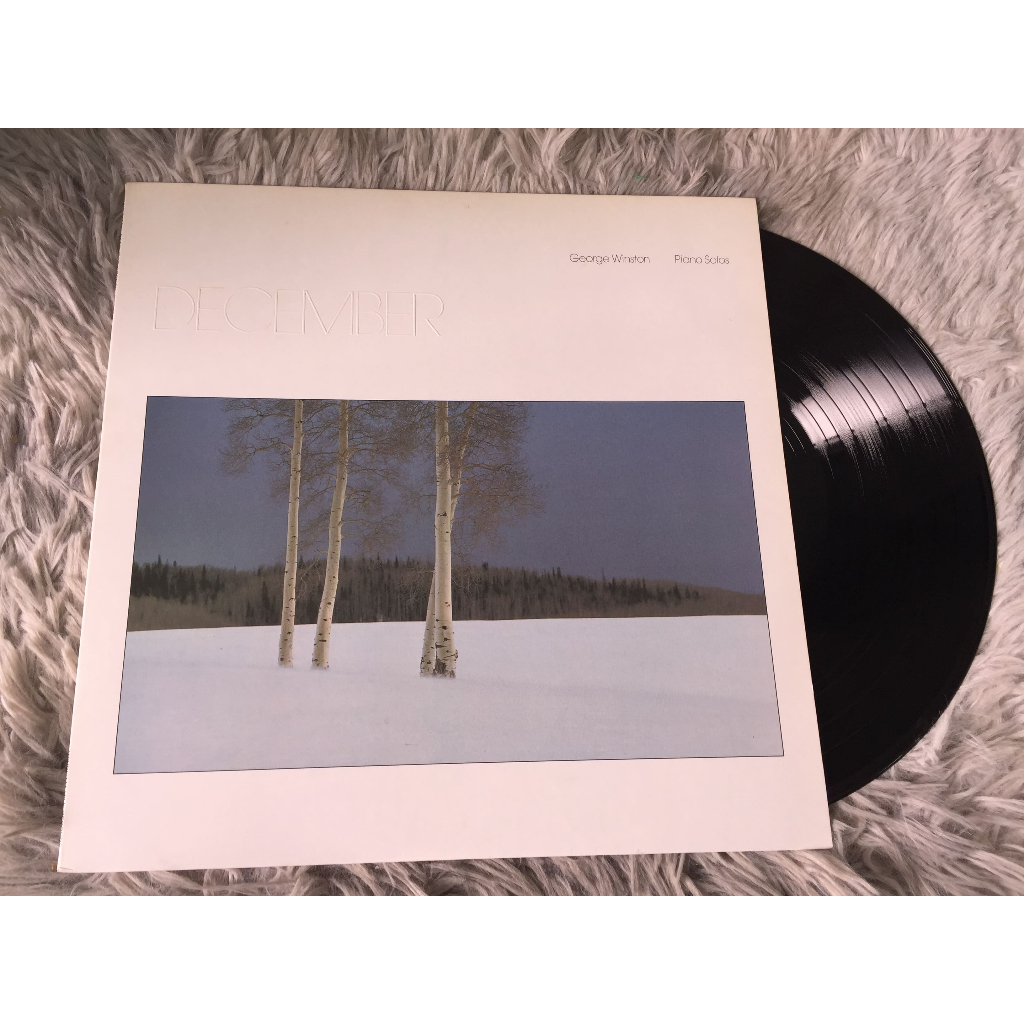 December - George Winston ขนาด 12 นิ้ว LP G194.42