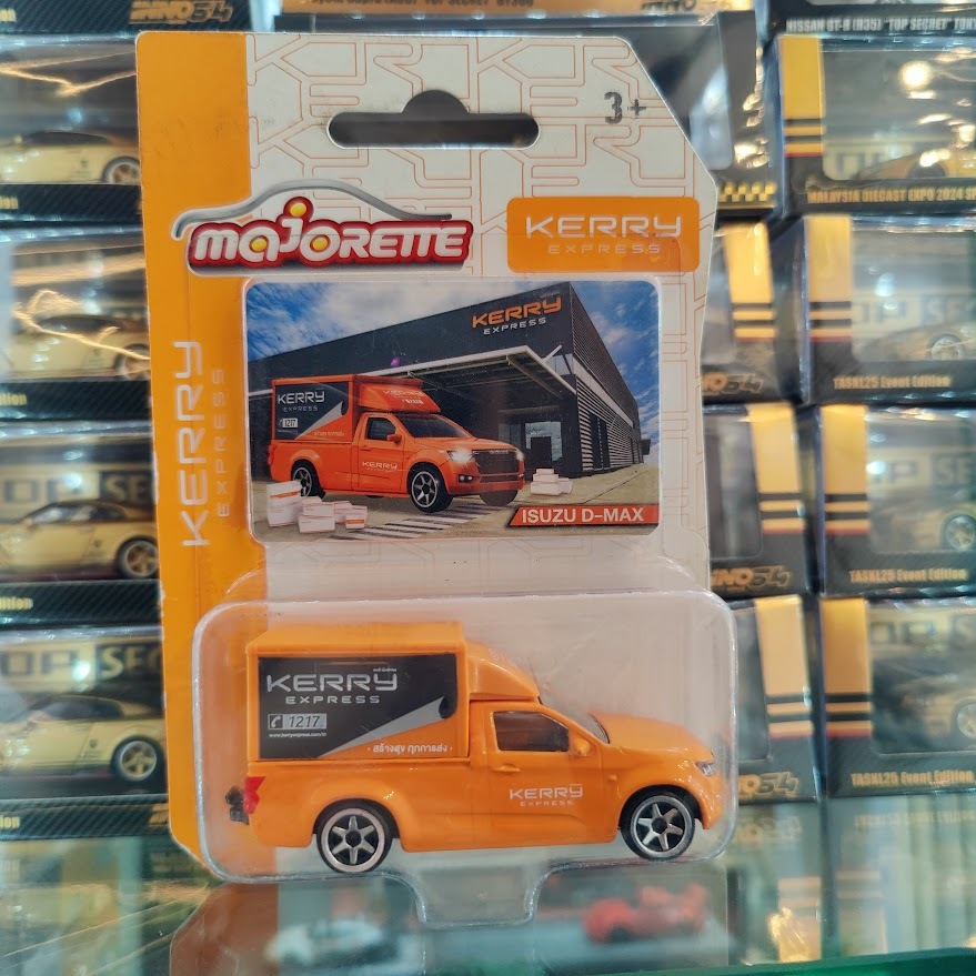 MAJORETTE KERRY EXPRESS ISUZU D-MAX มาจอร์เร็ต เคอรี่ (หายาก ไม่มีผลิตแล้ว) ใหม่ในแพ็ค