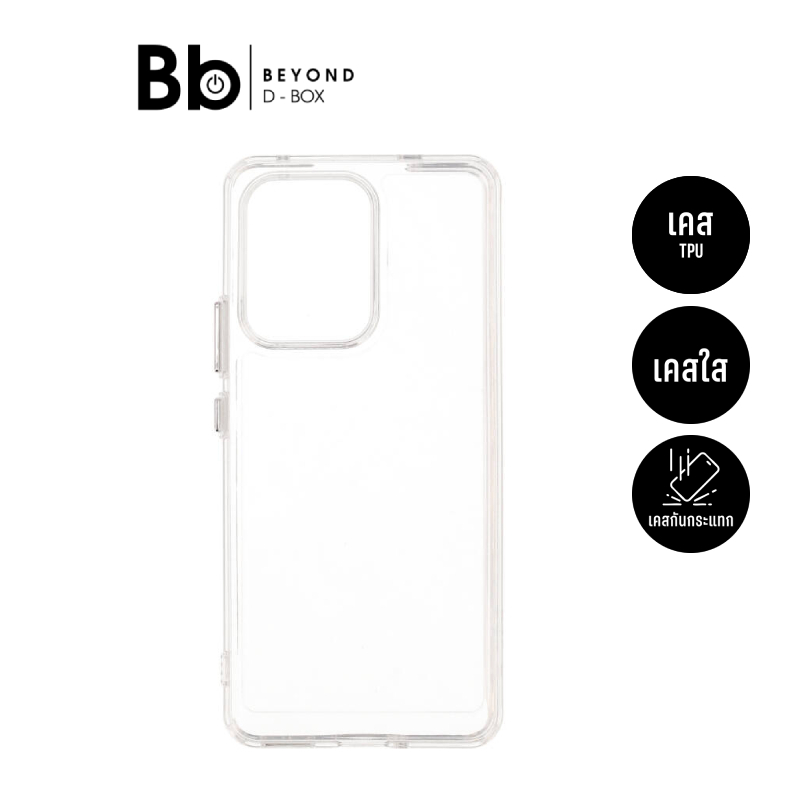 เคส FOX Oppo Reno 13F Frame Acrylic Clear by BB Beyond D-Box
