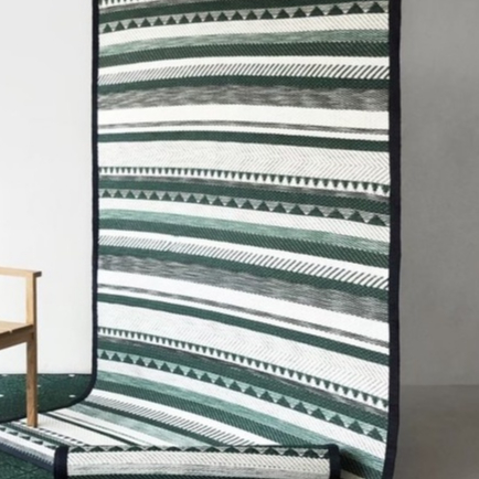 PDM เสื่ออเนกประสงค์ ลาย Inari (Emerald Green) Size L 180x270 cm