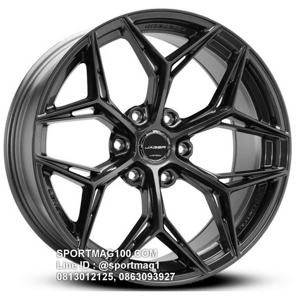 ล้อแม็กซ์ Lenso Jager BLAZE Litetech+ ขอบ20นิ้ว 6รู139 สีไฮเปอร์ดาร์ค กว้าง9นิ้ว Offset15 [22454]