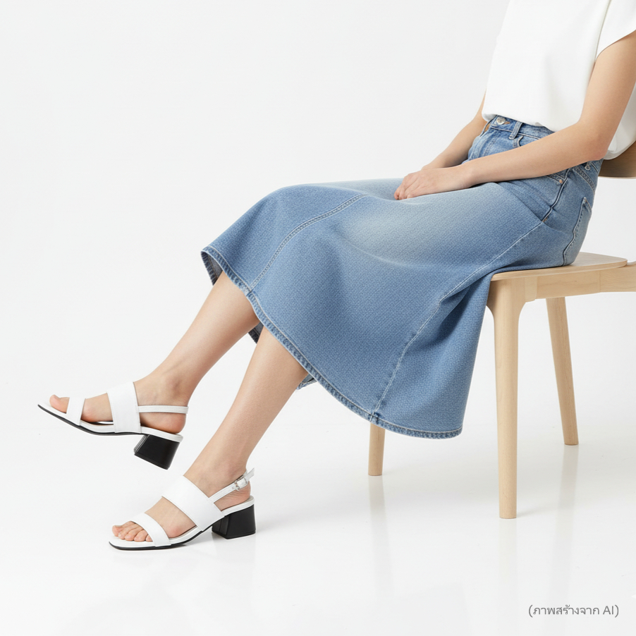 Fourth August รองเท้าหนังแกะ รุ่น RUDY สวย ดูดี นุ่มสบาย สามารถใส่ได้ทั้งวัน และในทุกๆวัน