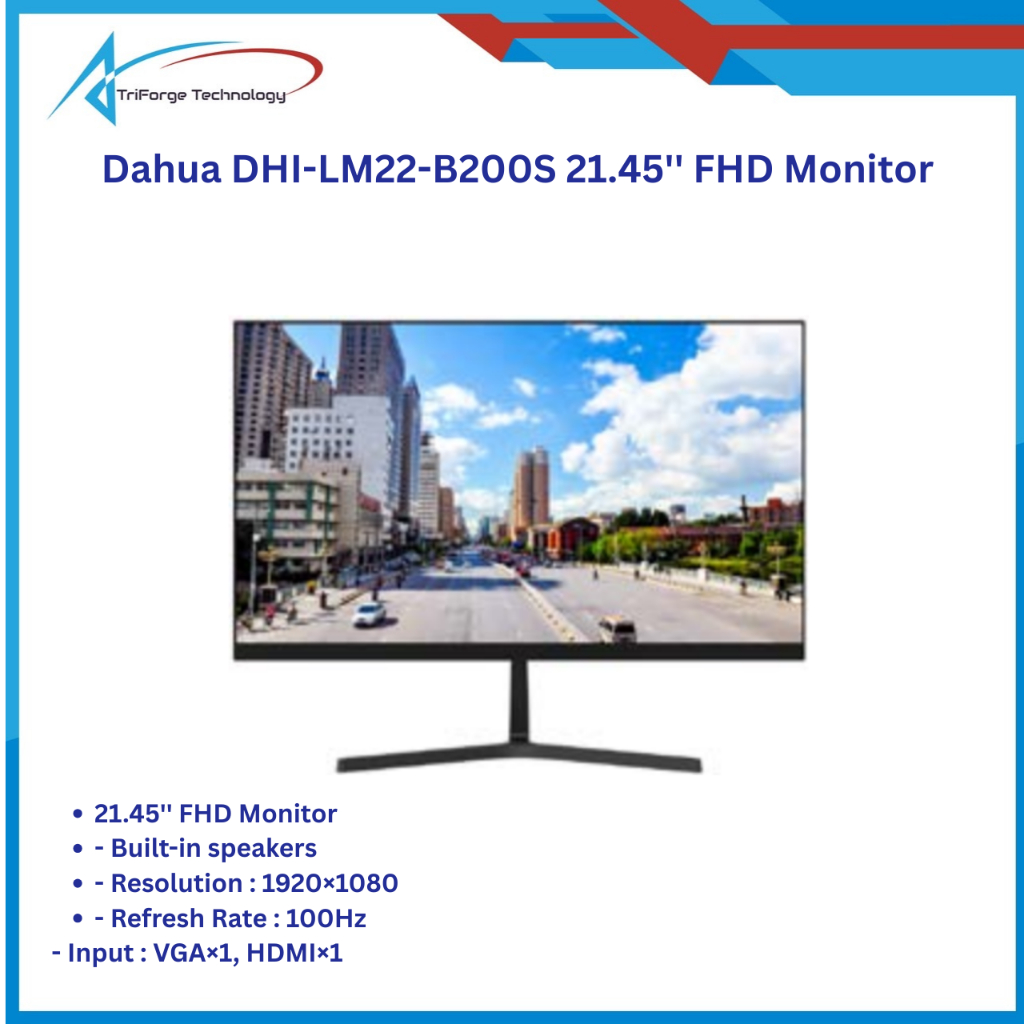 Dahua DHI-LM22-B200S 21.45'' FHD Monitor