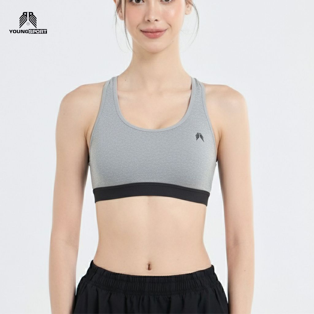สปอร์ตบรา ไร้โครง ยืดหยุ่น  กระชับ เก็บเนื้อส่วนเกินได้ดี YOUNG SPORT รุ่น Y-7703