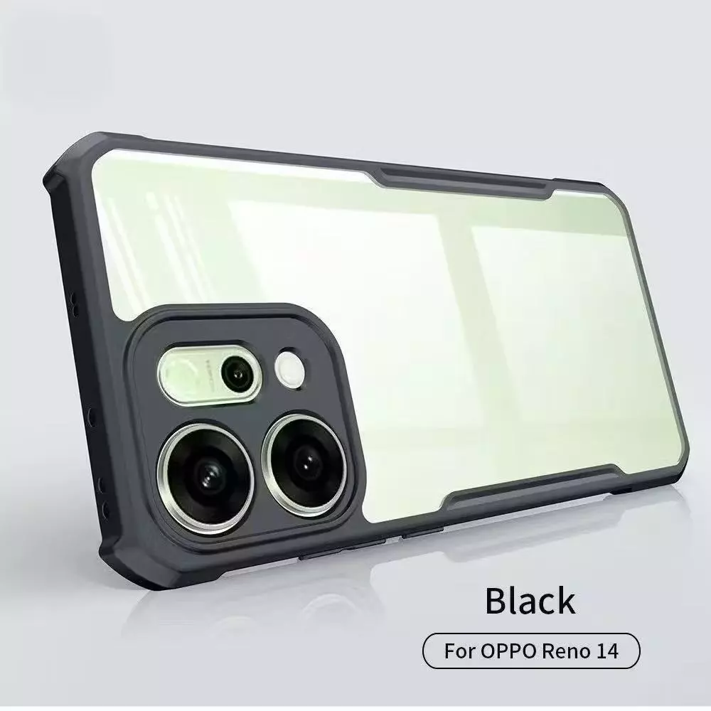 เคสกันรอยกล้อง สำหรับOppo Reno14 Pro Reno13 Pro Reno12 Pro Reno11 Pro Reno10 Pro / Reno15F 14F 13F 12Fเคสหลังใส