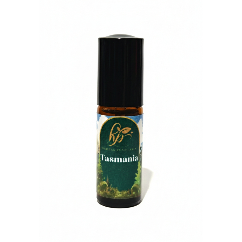 พิมเสนน้ำหอมระเหย Herbal Plantasia กลิ่น Tasmania หอมสดชื่นสะอาด ทำให้ตื่นตัว 5 ml