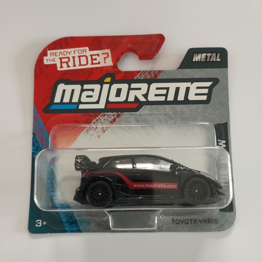โมเดลรถ TOYOTA YARIS สีดำ สเกล 1:64 แบรนด์ Majorette