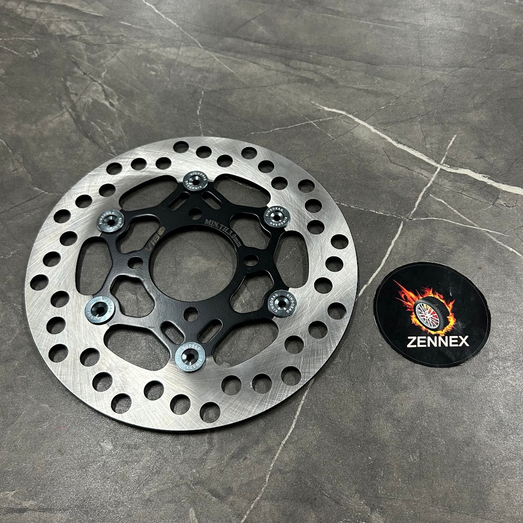 ปั๊ม81ZERN 2พอท เงินหมุดดำ + จานZERNจูปิเตอร์ ดำหมุดเทา + สายเบรคเซิน ดำตัดดำ หัวฟันเฟือง WAVE110i / WAVE125ปลาวาฬ / DRE - รูปที่ 3