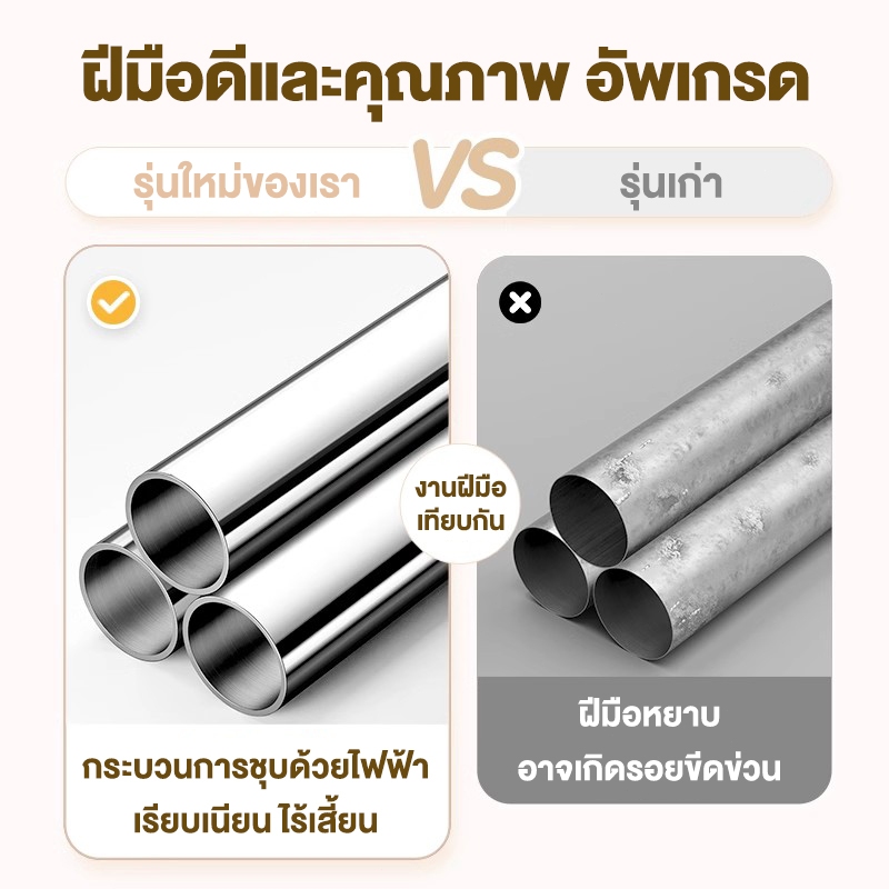 DoCo ราวแขวนผ้า พร้อมกระเป๋าตาข่าย ราวตากผ้า โครงเหล็กเเข็งเเรง พร้อมเสาแขวนกระเป๋า มีล้อเลื่อน ง่ายต่อการเคลื่อนย้าย - รูปที่ 5