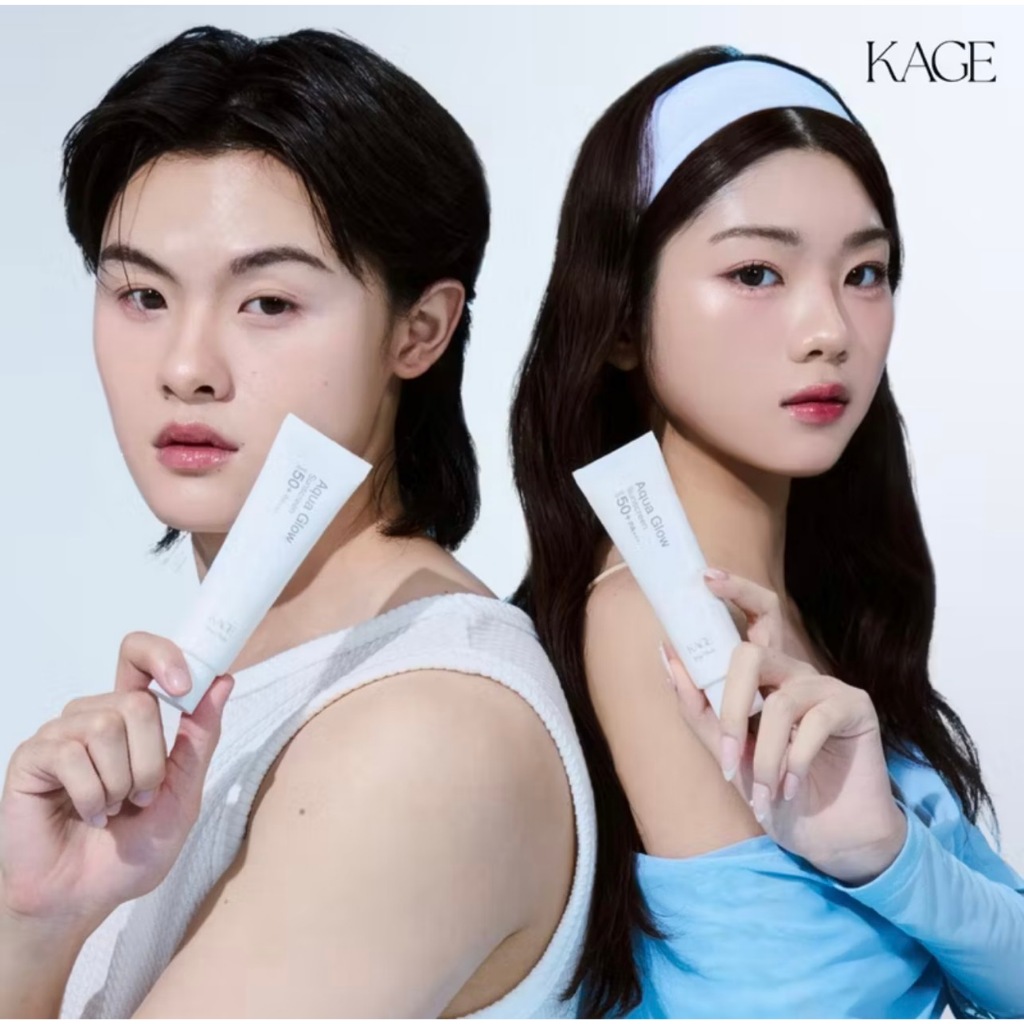 Kage Aqua Glow Sunscreen SPF 50 + PA+++ (50g) คาเกะ  อควา โกล ซันสกรีน เอสพีเอฟ 50 + พีเอ +++ ราคา ถูกที่สุด ดีลบีเคเค แกลเลอรีภาพที่ 4