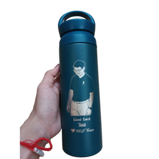แก้วเก็บความเย็น เลเซอร์รูปหรือข้อความตามสั่งออกแบบฟรี 500ml…