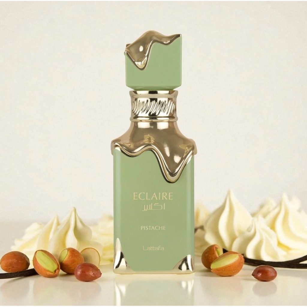 (แบ่งขาย)~🥜🥛 Eclaire Pistache EDP - Lattafa🍨🍫 Sweet Nutty Lactonic & Vanilla แท้💯จากช้อปดูไบ