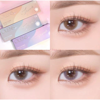 พร้อมส่ง 🪼✨ Olens Frenchshine 1 กล่อง 5 คู่ และ 10 คู่ รายวัน 1 Day มี 3 สีน้า 🌻 สวยหวานสะกดแบบชาไข่มุกหวาน125 ✨🧋