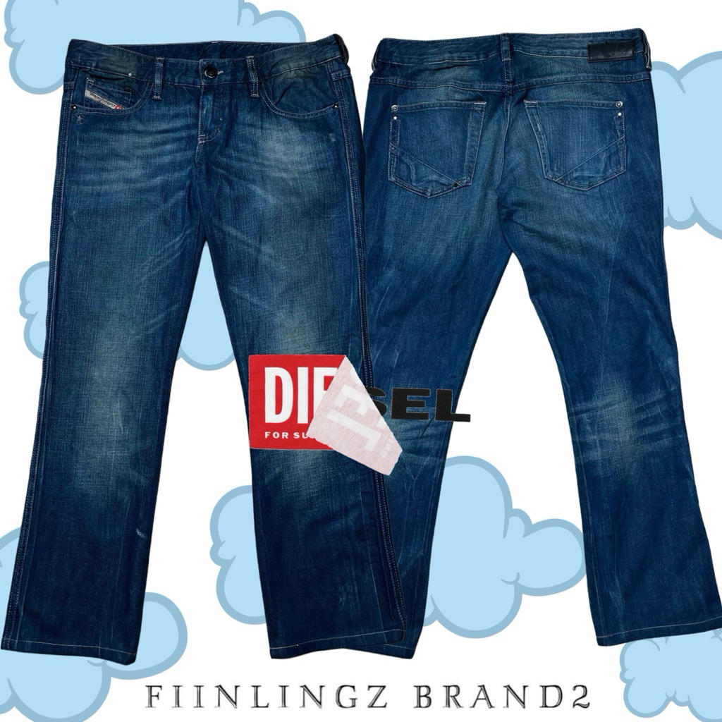 DIESEL กางเกงยีนส์ แบรนด์เนม ของแท้ 💯%