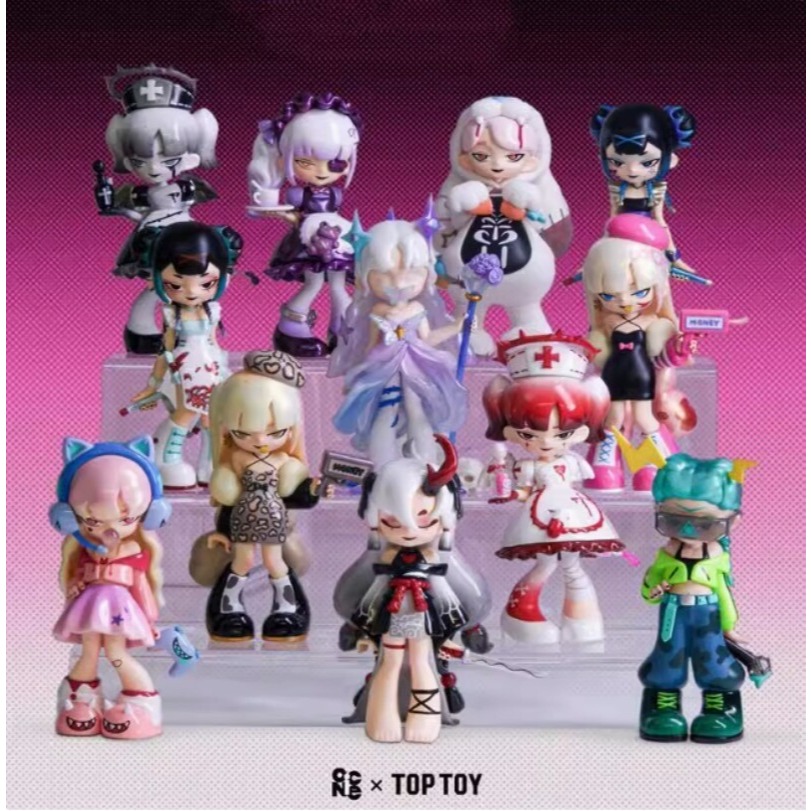 ACTIONCITY - Yandere Girls Remove The Label (V2) - กล่องจุ่ม - Single Box