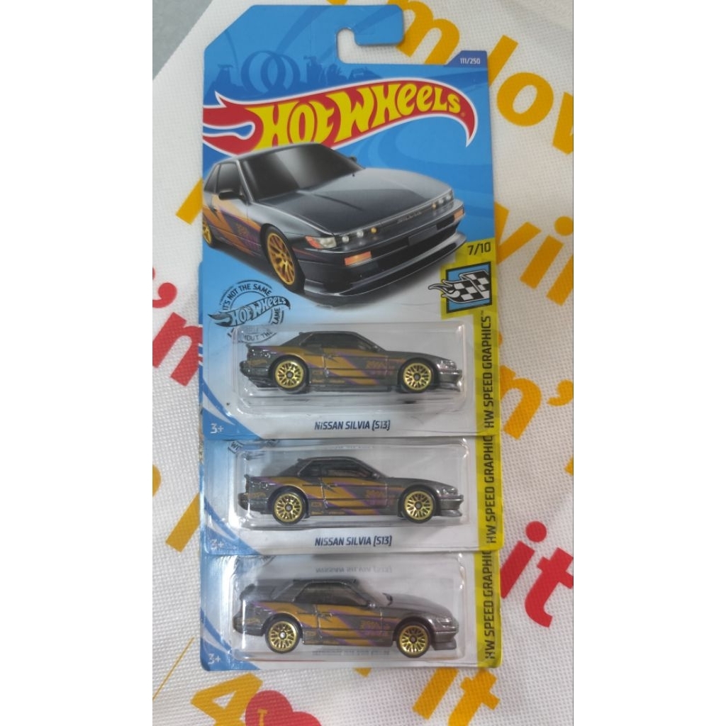Hot Wheels Nissan Silvia (S13) รุ่นปี 2020 1:64