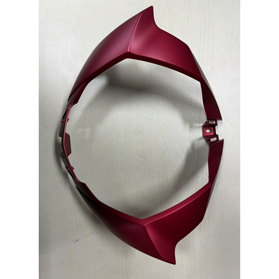 ฝาครอบแฮนด์ชิ้นบนสีแดงด้าน รุ่น EXCITER150 B15 ระบุสีได้ครับ