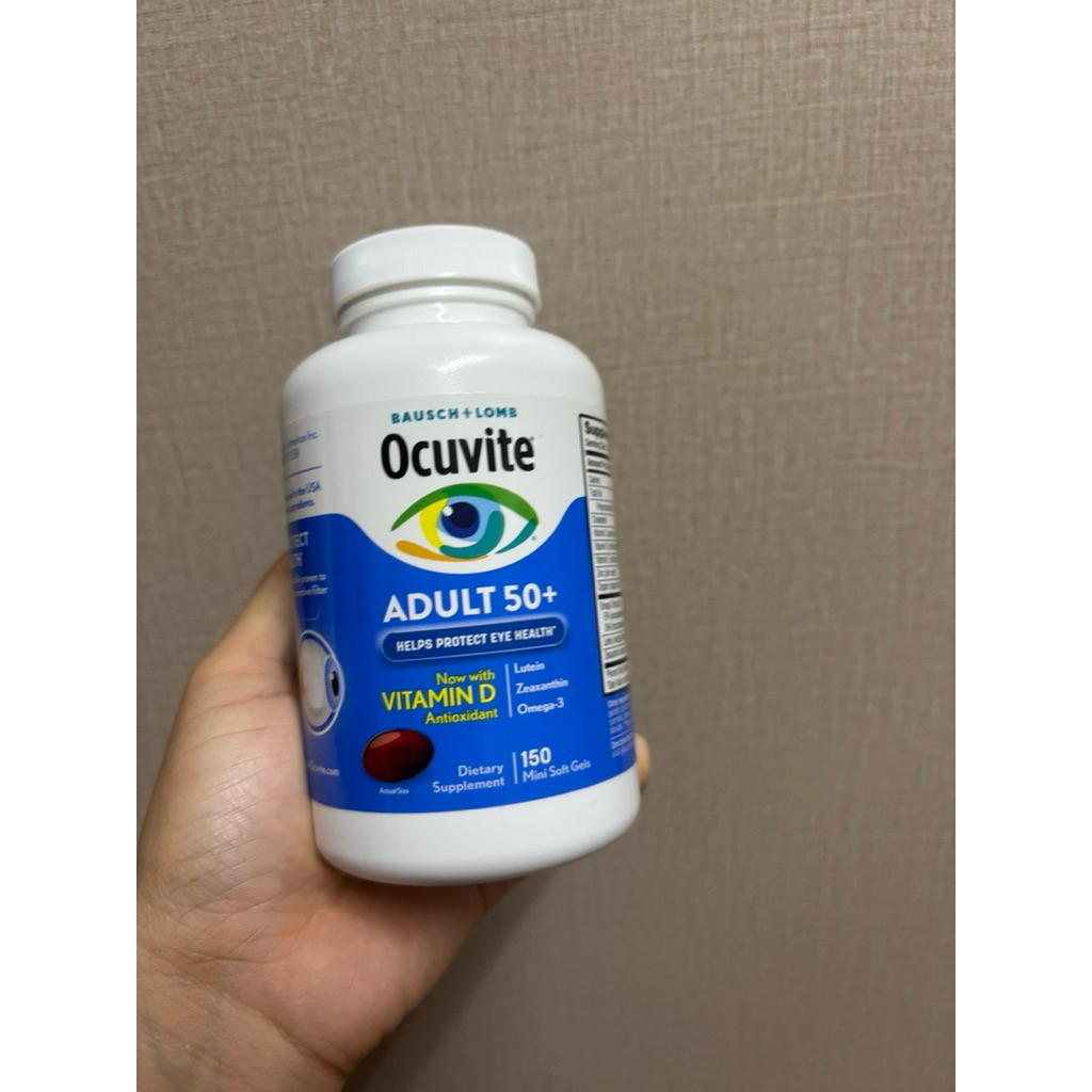 BAUSCH & LOMB Ocuvite Eye Vitamin for Adult 50+ 150 minisoftgels