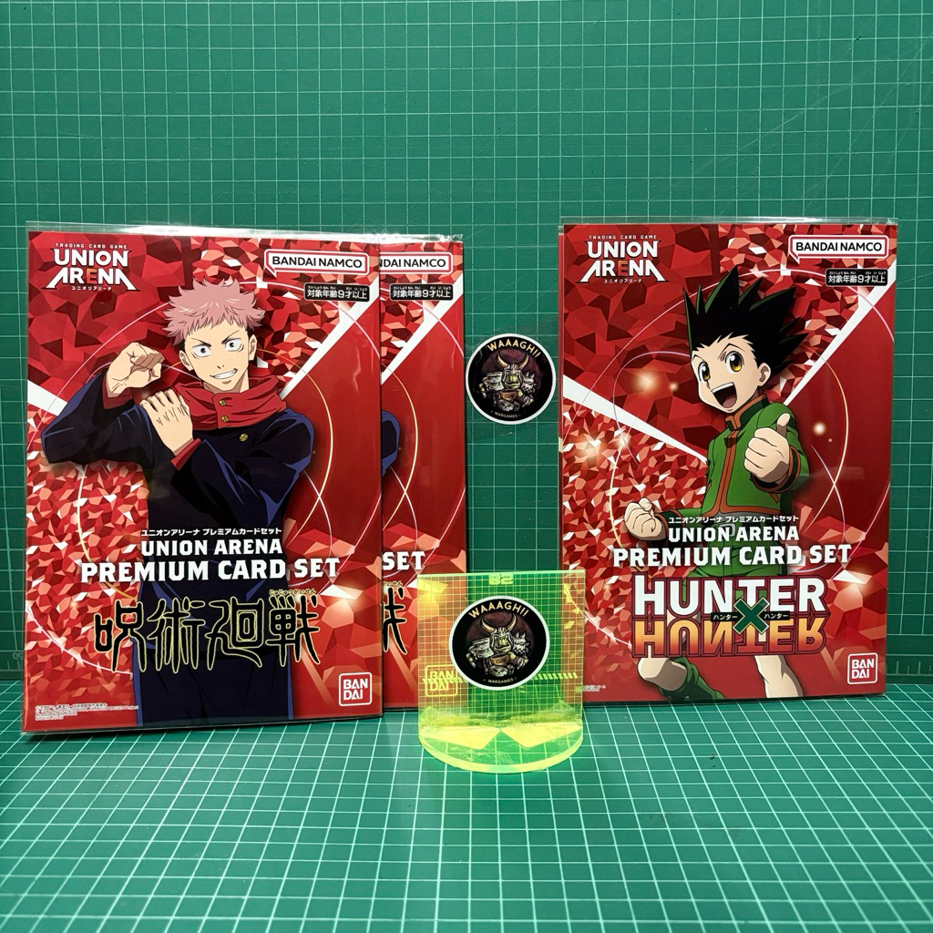 🔥มีของพร้อมส่ง🔥 ของแท้ Bandai Card TCG การ์ด ภาษาญี่ปุ่น Union Arena Premium Card Set ของใหม่ยังไม่แกะ